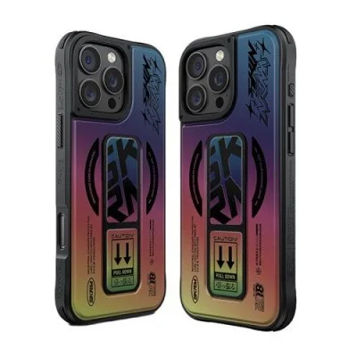 Cover Iphone 16 Pro Max Kira Kobay Magsafe Case With Grip Skin Arma - Hologram